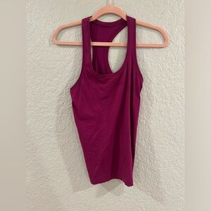 Berry lululemon swiftly tank